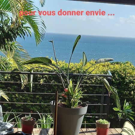 Suite Indigo Jacuzzi Prive Piscine Vue Mer Acces Cuisine Laverie 圣皮埃尔 外观 照片