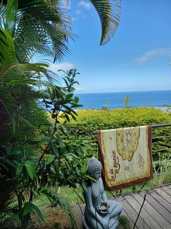 Suite Indigo Jacuzzi Prive Piscine Vue Mer Acces Cuisine Laverie 圣皮埃尔 外观 照片