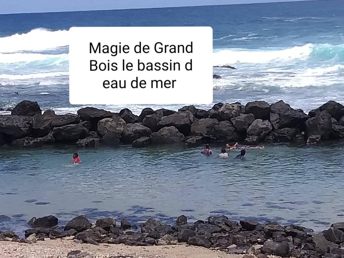 Suite Indigo Jacuzzi Prive Piscine Vue Mer Acces Cuisine Laverie 圣皮埃尔 外观 照片