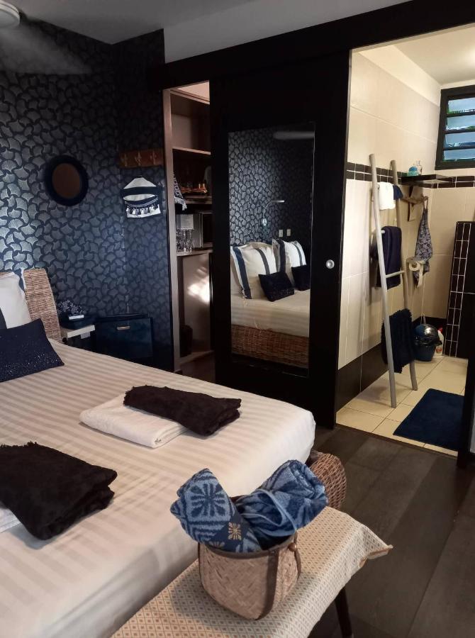 Suite Indigo Jacuzzi Prive Piscine Vue Mer Acces Cuisine Laverie 圣皮埃尔 外观 照片