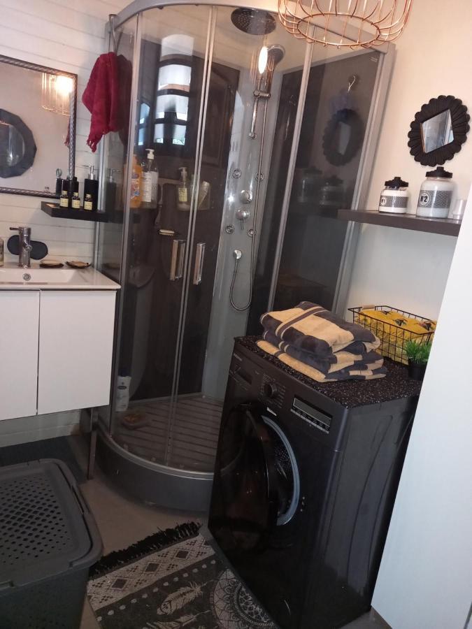 Suite Indigo Jacuzzi Prive Piscine Vue Mer Acces Cuisine Laverie 圣皮埃尔 外观 照片
