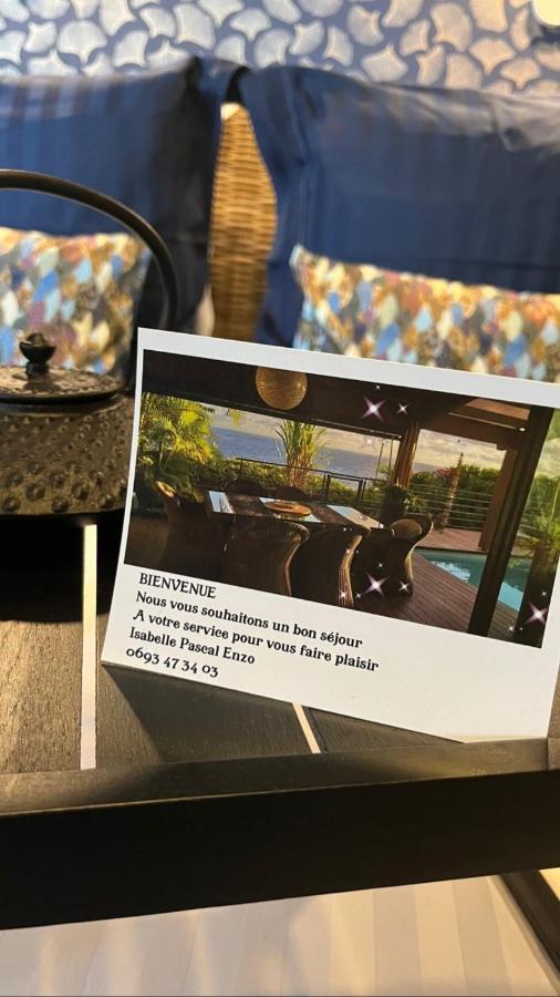Suite Indigo Jacuzzi Prive Piscine Vue Mer Acces Cuisine Laverie 圣皮埃尔 外观 照片