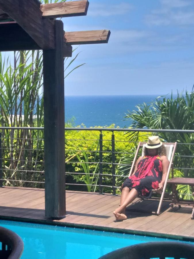 Suite Indigo Jacuzzi Prive Piscine Vue Mer Acces Cuisine Laverie 圣皮埃尔 外观 照片